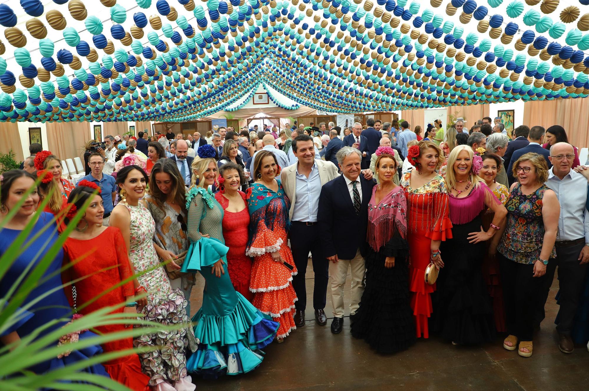 La recepción de Feria del Ayuntamiento de Córdoba en imágenes