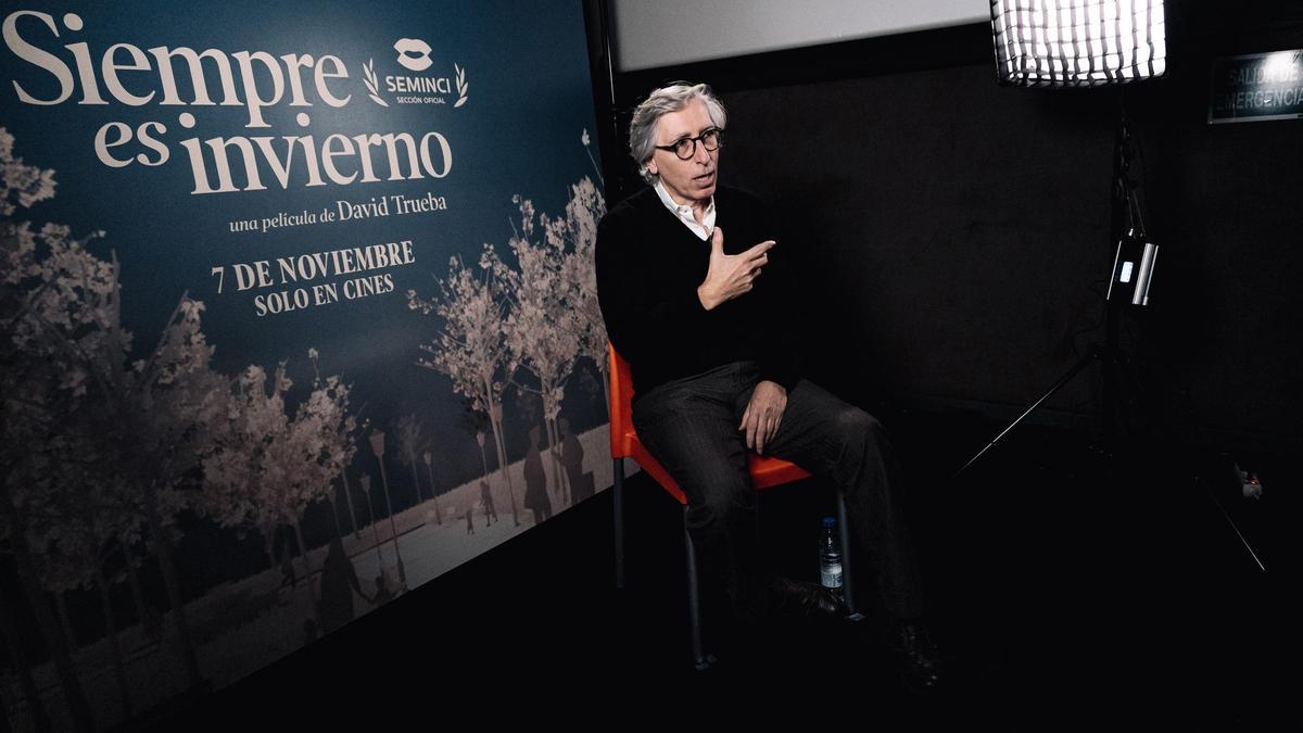 El cineasta David Trueba ha presentado este lunes su película en Zaragoza.