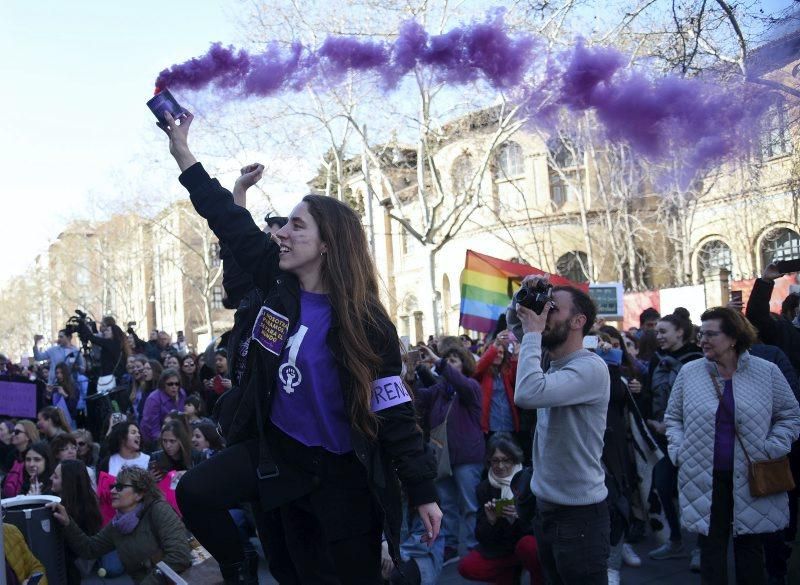 Concentraciones por el 8-M en Zaragoza