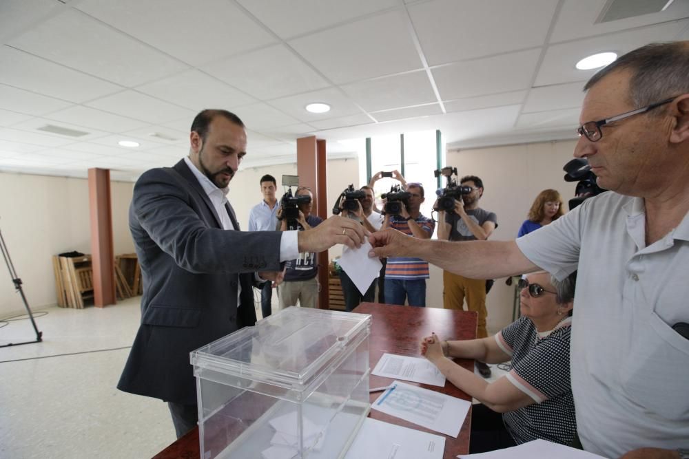 El candidato a la presidencia Elio Cabanes.