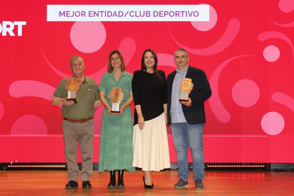 Premio a los mejores clubes deportivos.