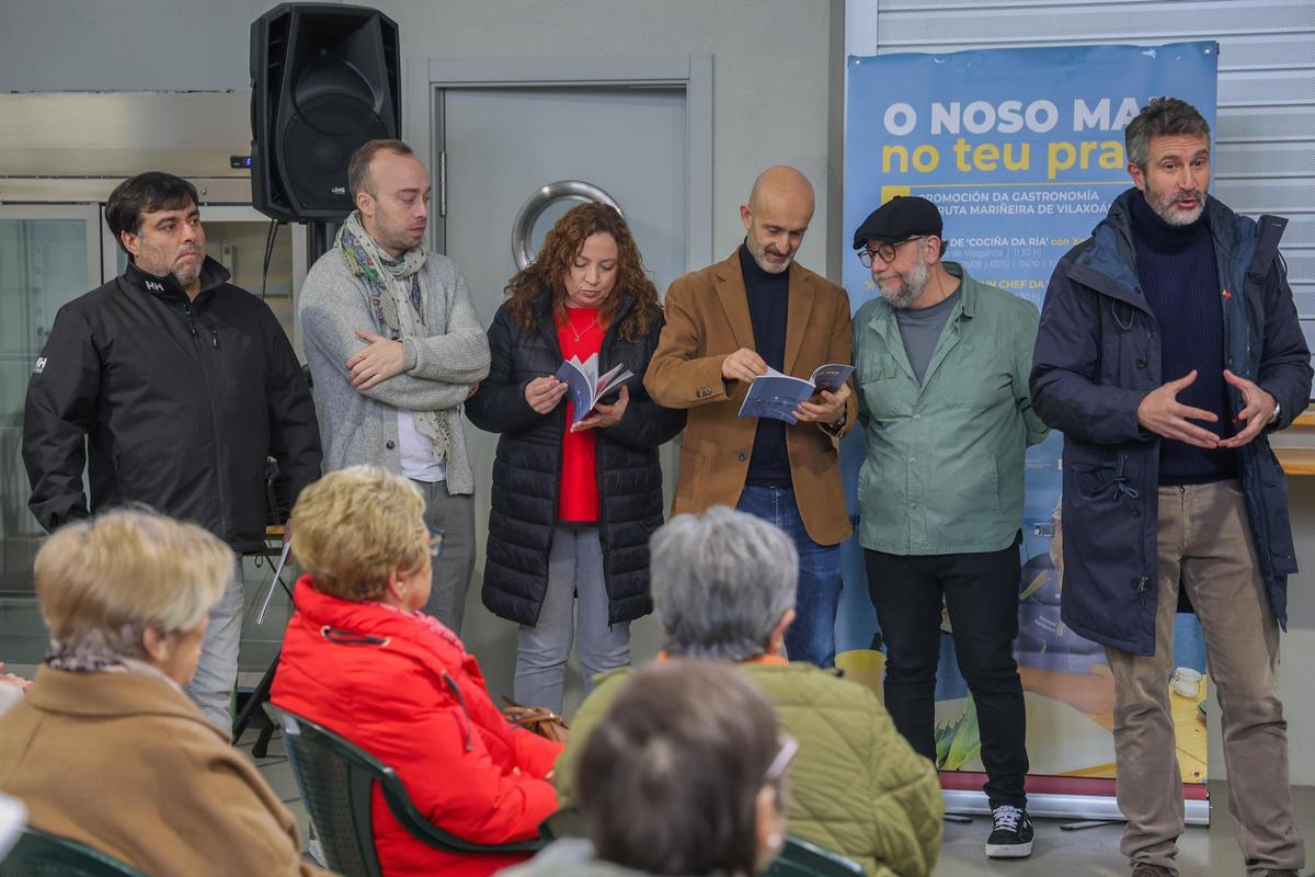 Varela alabó el trabajo del chef y de sus colaboradores.