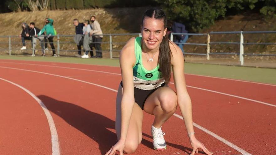 Carmen Avilés, en una prueba celebrada en El Fontanar.