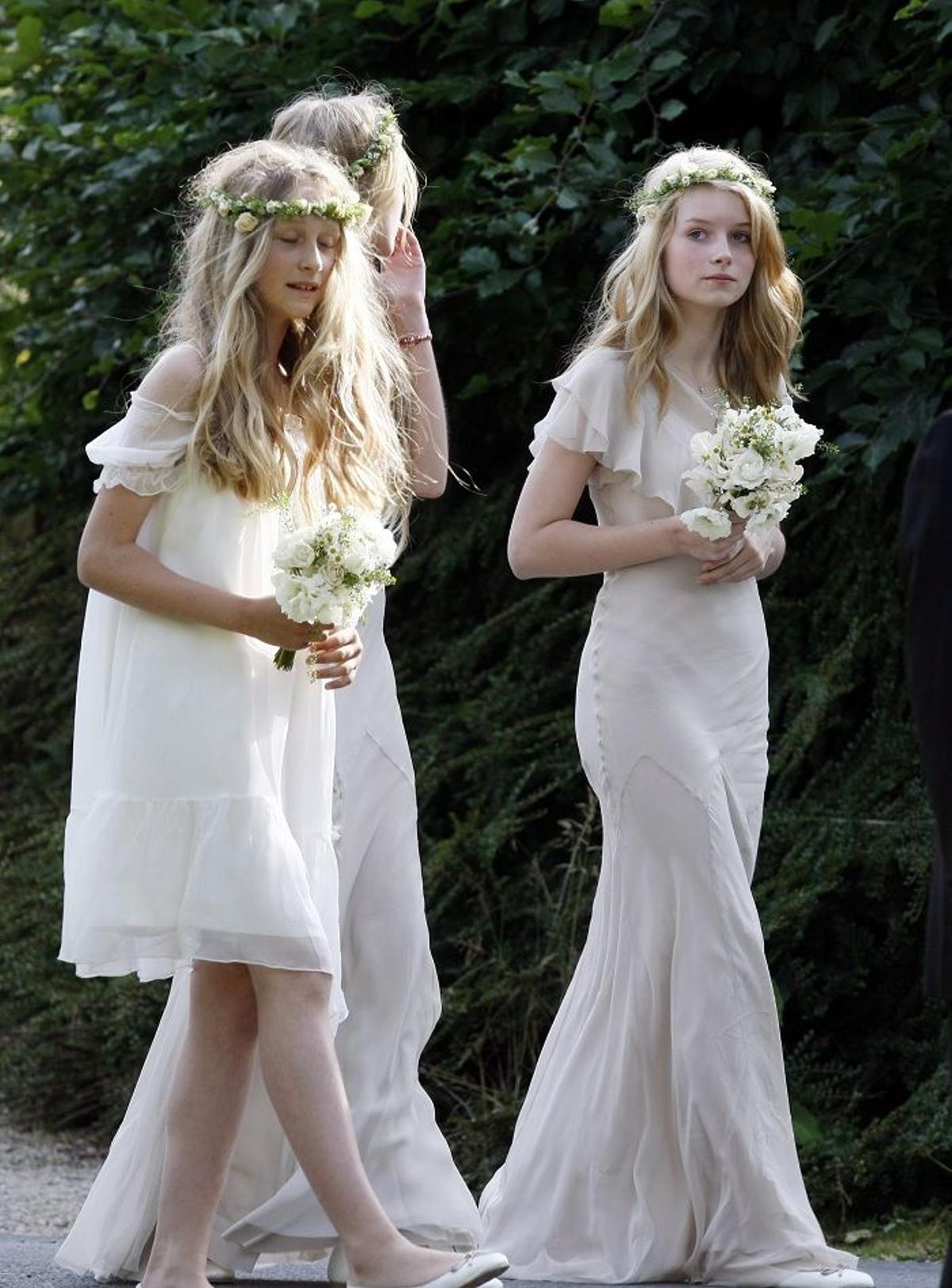 Lottie Moss fue madrina de boda de Kate Moss con Jamie Hencie