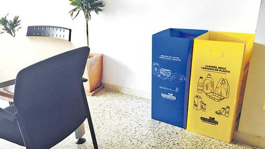 500 papeleras de reciclaje en Cort