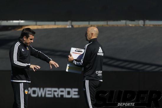 Entrenamiento del Valencia CF