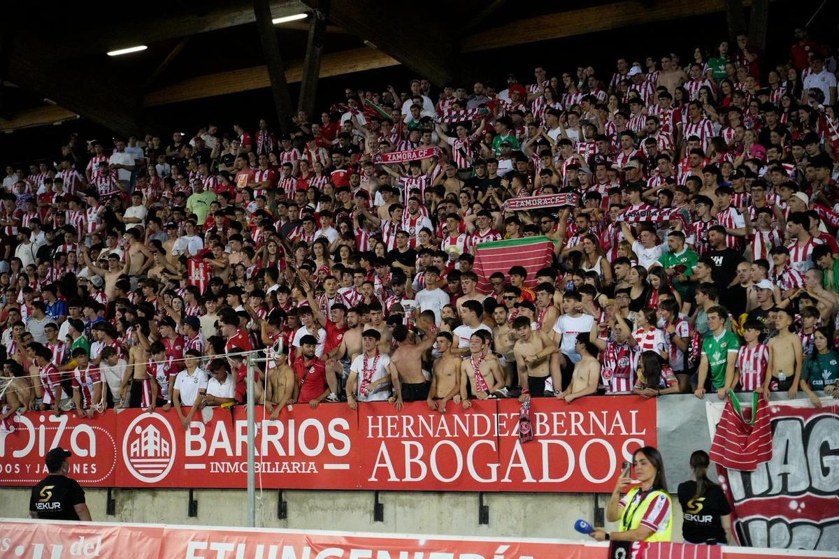 GALERÍA | Las imágenes del primer asalto de la eliminatoria entre el Zamora CF y el Sabadell