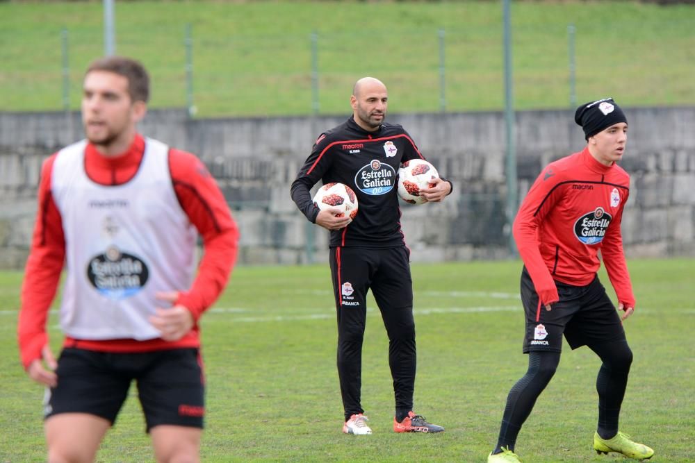 Primera sesión del Fabril dirigida por Luisito