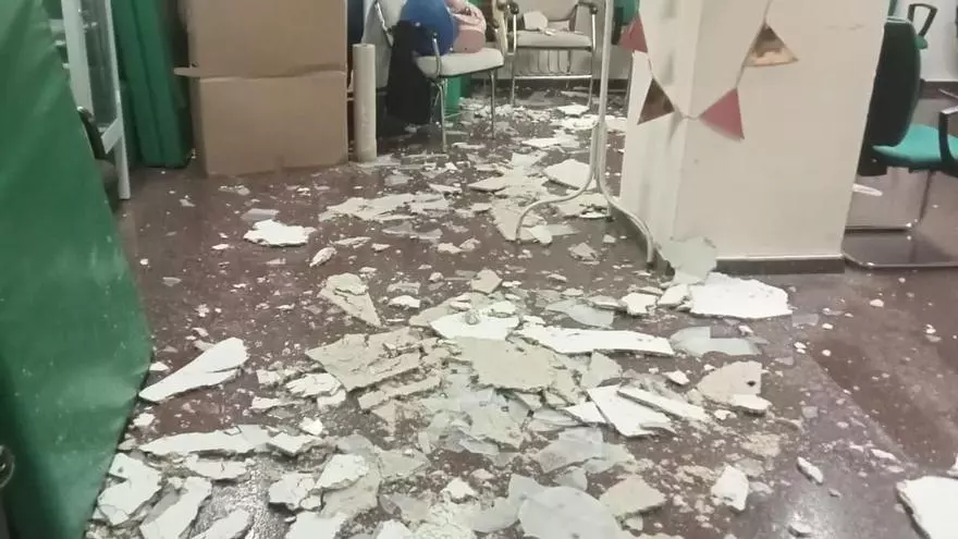 Los estragos de la tormenta de granizo en Zamora: traslado de alumnos y pacientes
