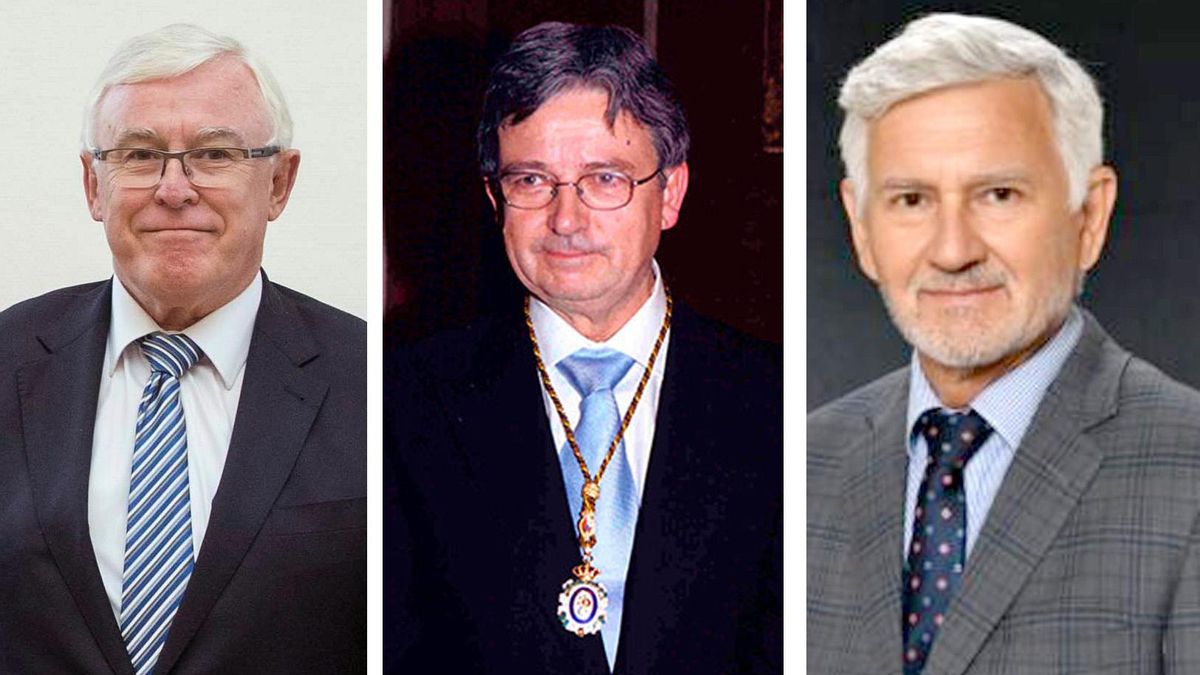 José Antonio Cobacho, Joaquín Coello y Daniel Leskovar