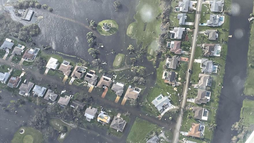 Impresionantes imágenes de la destrucción dejada por el huracán &#039;Ian&#039; a su paso por Florida