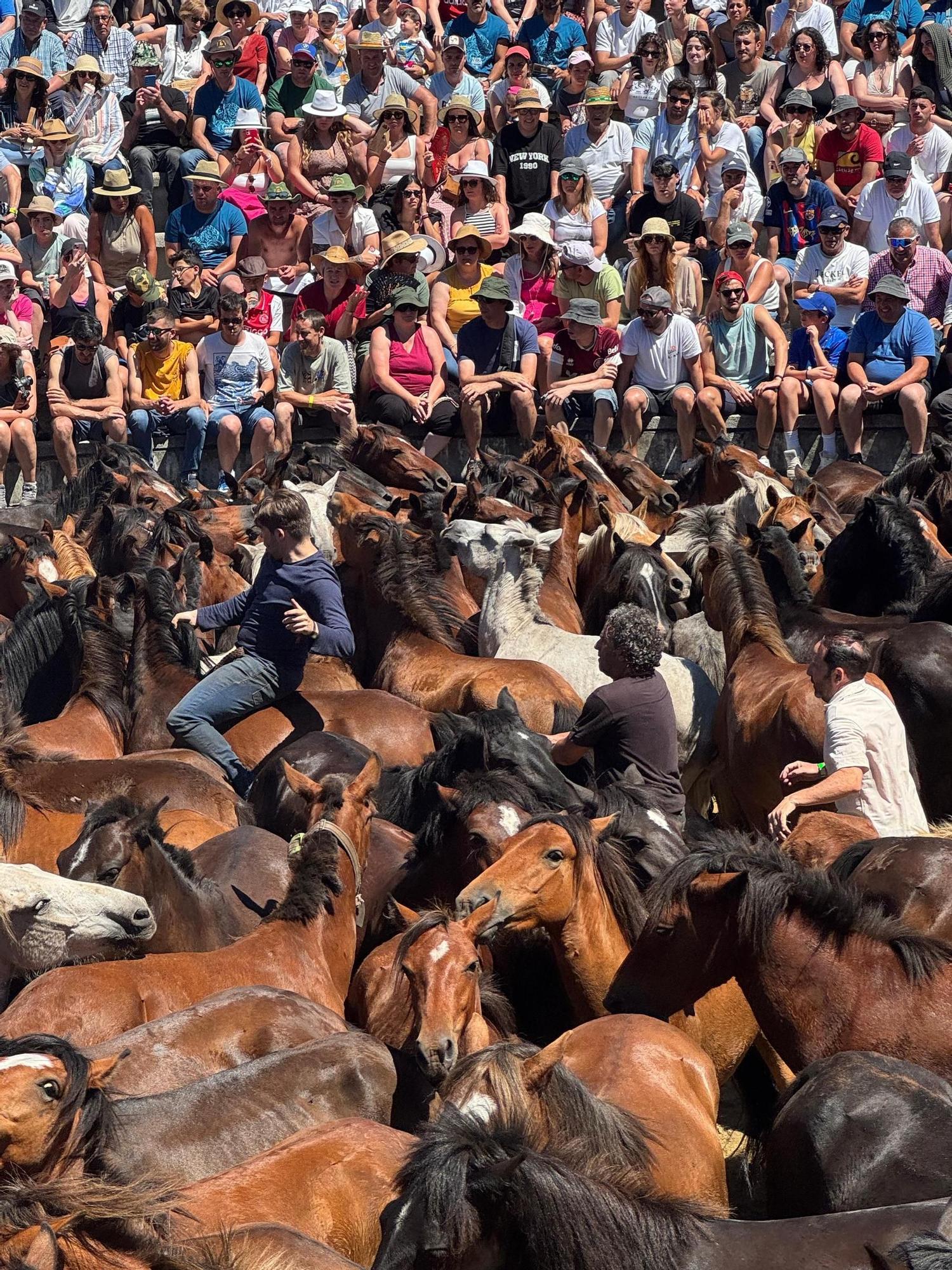 Sabucedo celebra su primera rapa como BIC