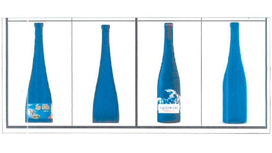 El Tribunal de Marcas falla que el albariño Mar de Frades no tiene la exclusividad de uso de la botella azul