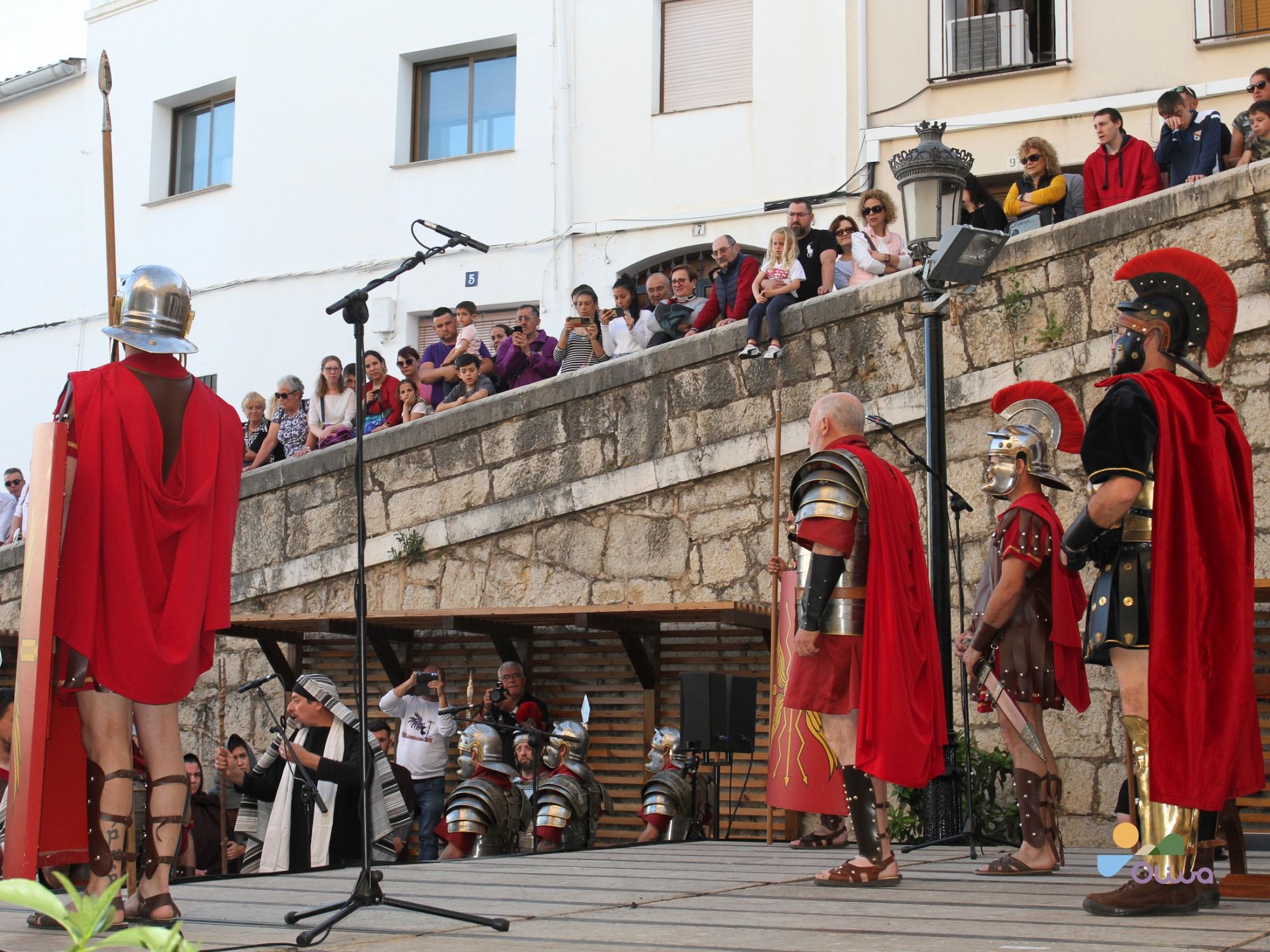 Así ha sido 'la Passió' representada en Oliva este domingo