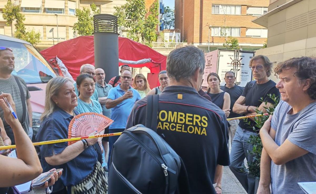 El desallotjament del Putxet s’allarga fins a la setmana que ve
