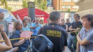 El desallotjament del Putxet s’allarga fins a la setmana que ve
