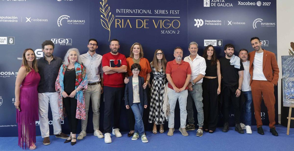 Presentación de la serie Ágata y Lola en el Tinglado dentro del Festival de Series Ría de Vigo