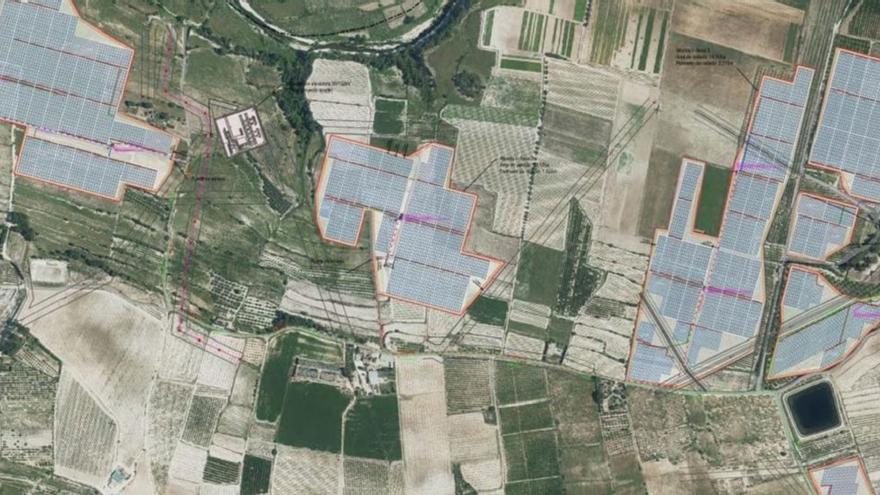 Transición Ecológica frena dos plantas solares de 91 hectáreas en Albaida y Agullent