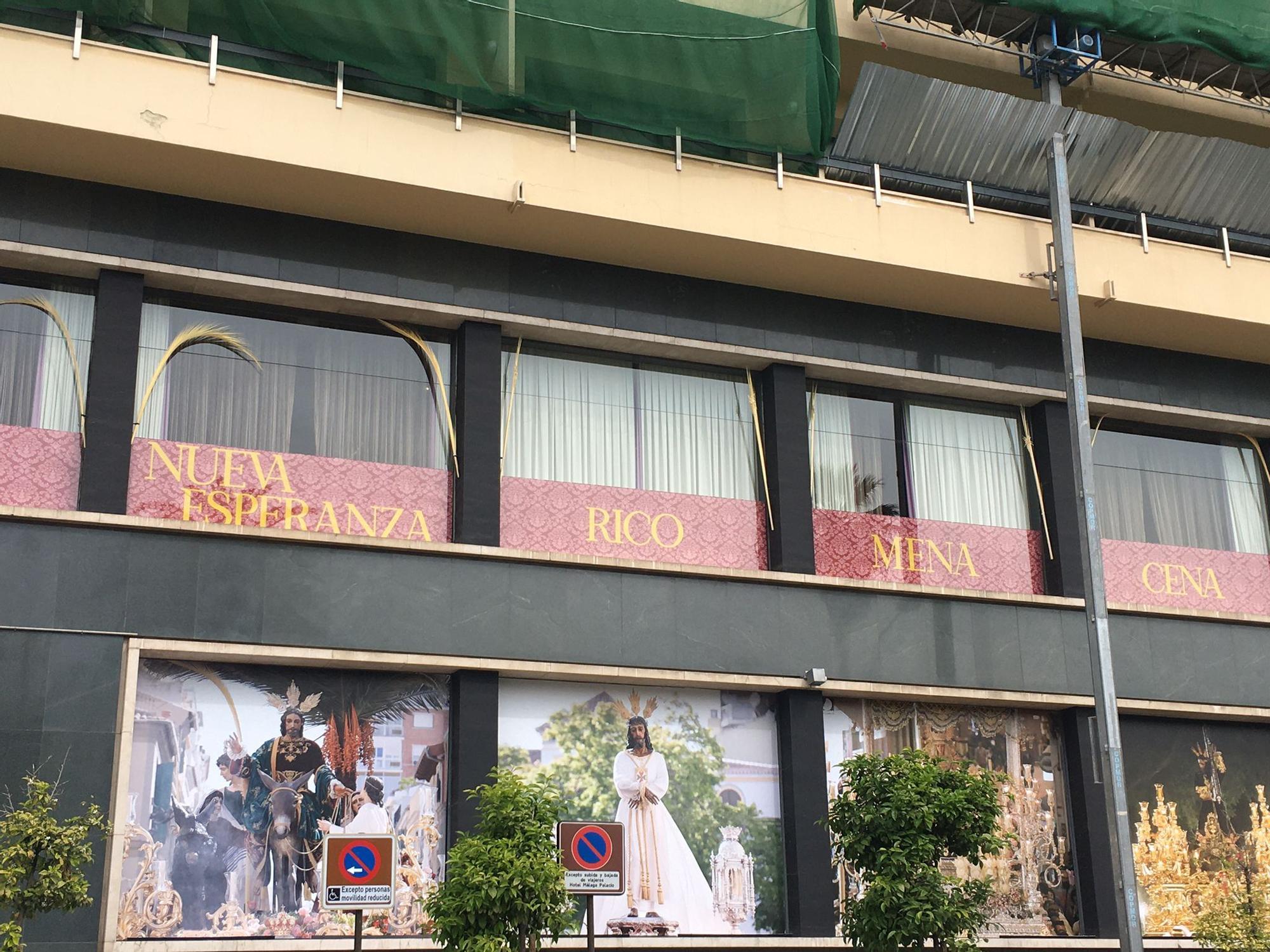 Exposición de la Semana Santa de Málaga en el hotel Málaga Palacio