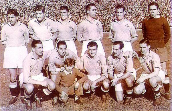 Equipo del Celta en la temporada 1948