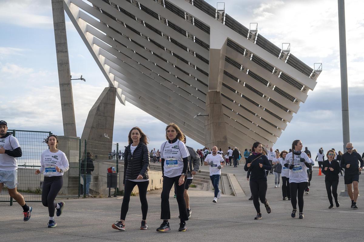 Barcelona corre contra el cáncer en el Fòrum