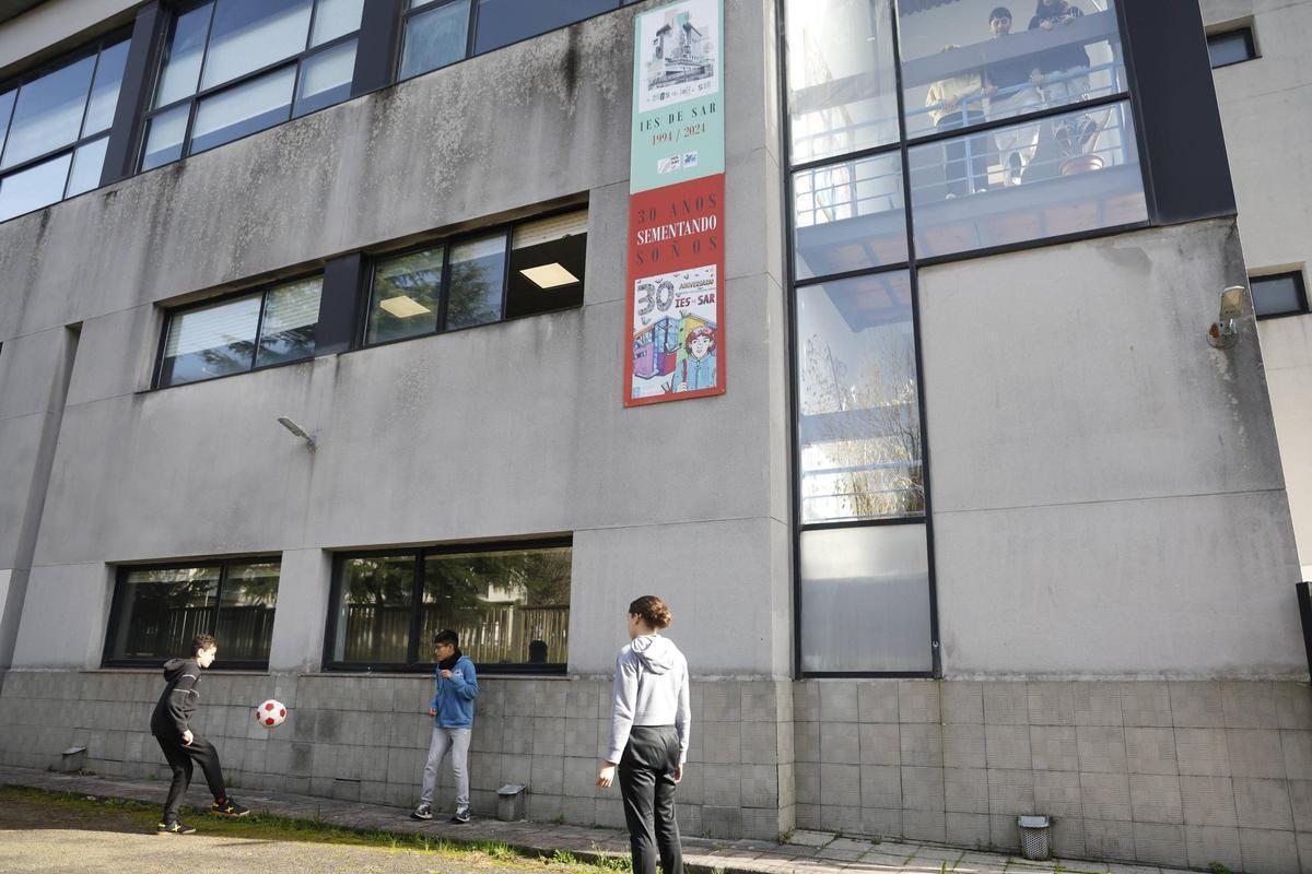 IES de Sar, en Santiago
