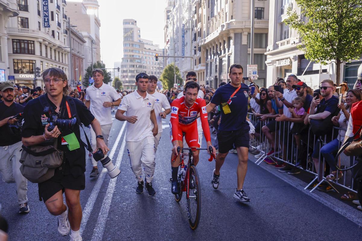La última etapa de la Vuelta a España La última etapa de la Vuelta a España