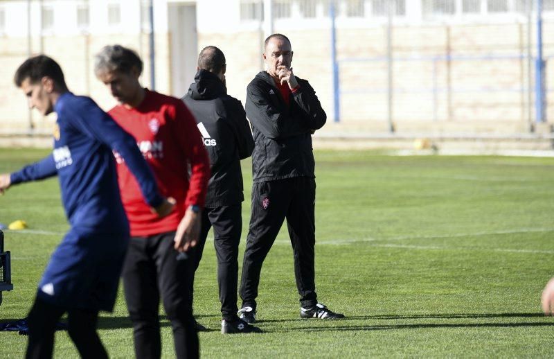 Víctor Fernández se estrena como técnico del Real Zaragoza