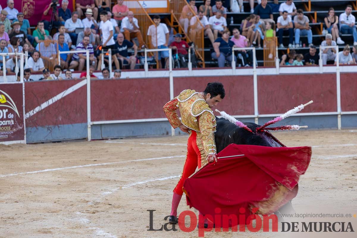 Cuarta novillada Feria Taurina del Arroz en Calasparra (Mario Arruza, Lalo de María y Marcos del Rincón)