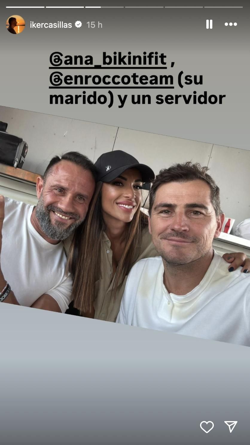 Ana Belén está casada con un gran amigo, que a su vez es el nutricionista, de Casillas