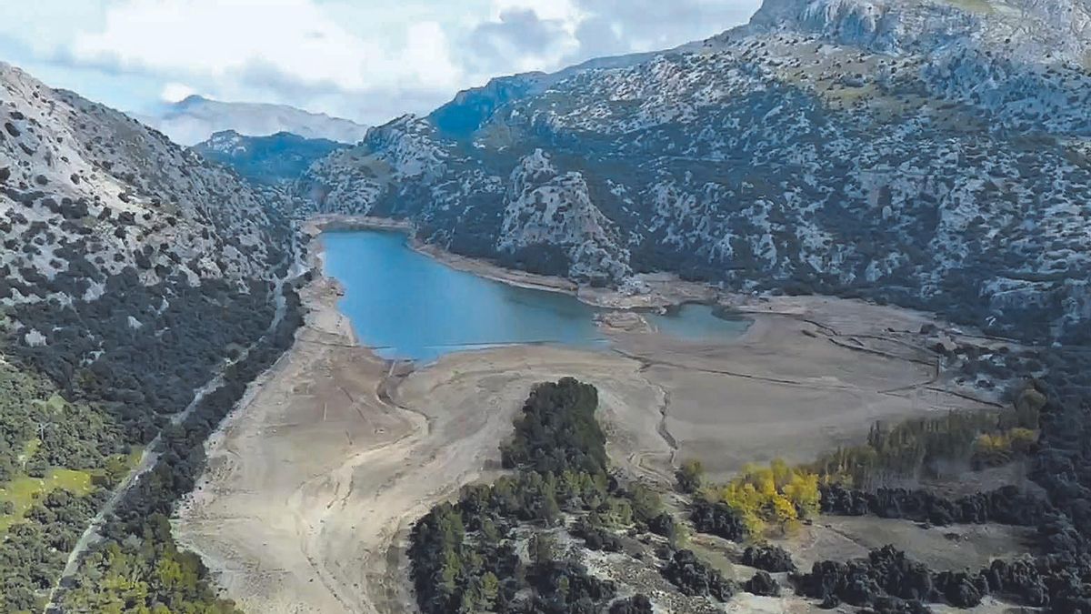 Der Stausee Gorg Blau auf einem Archivbild.