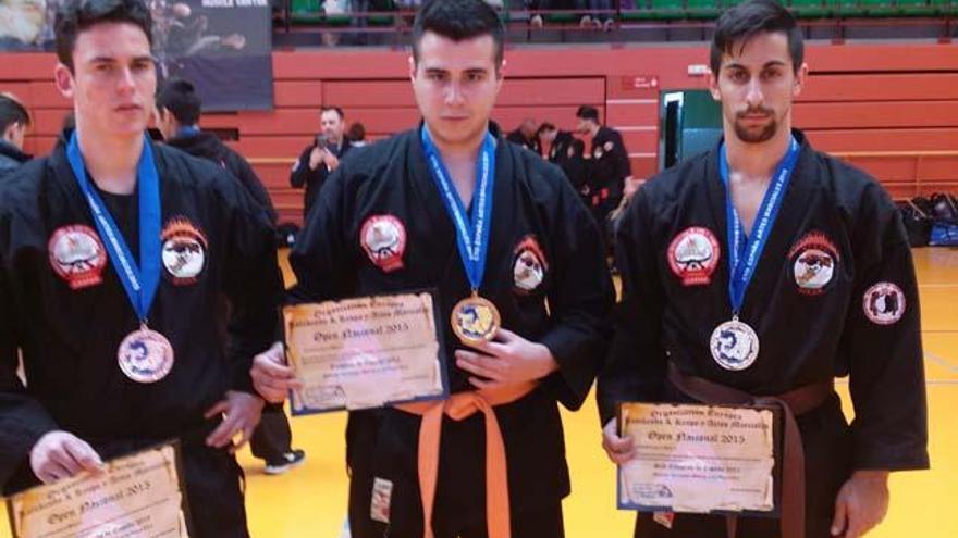Éxito oriolano en el campeonato de España de Kenpo
