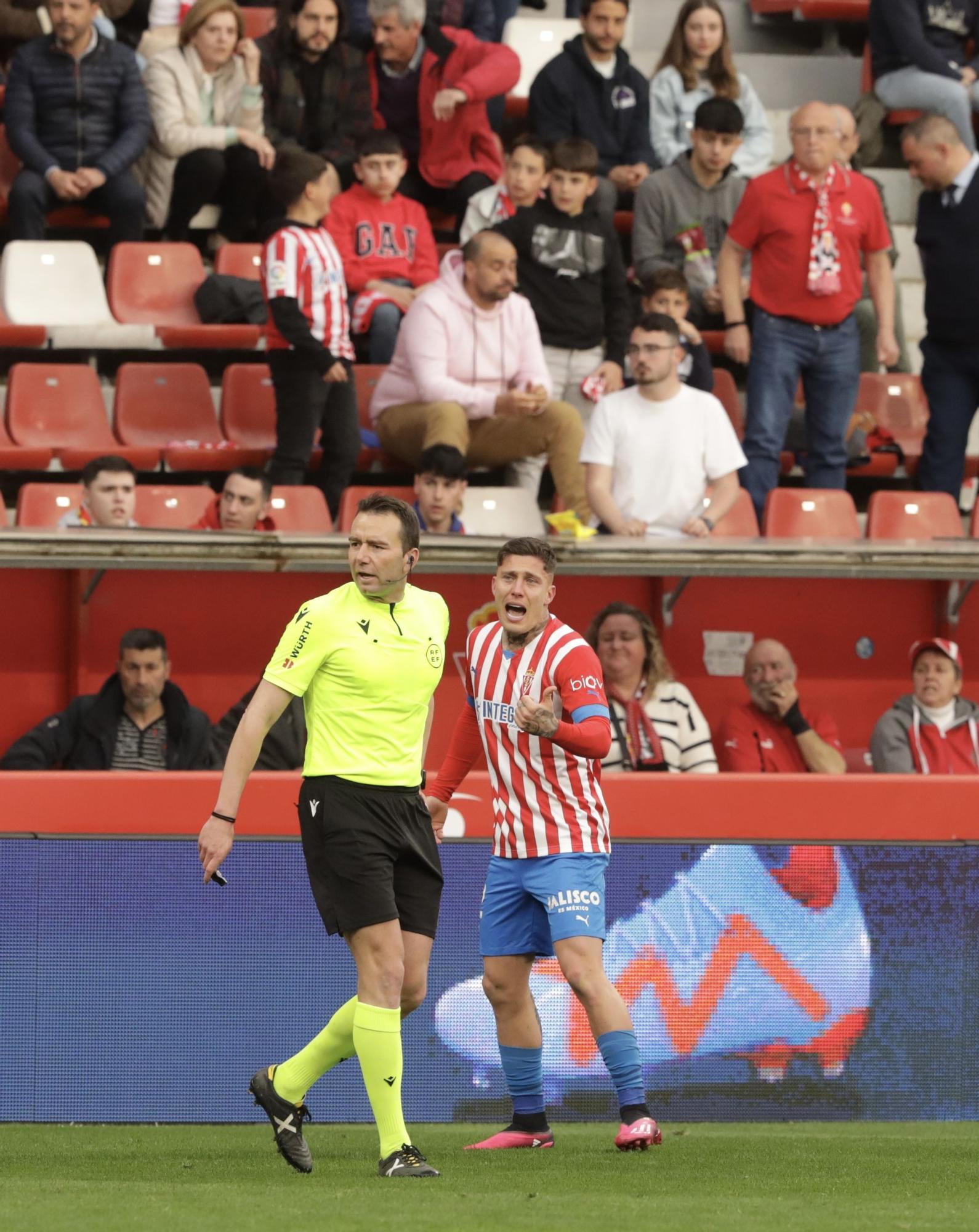 Así fue el encuentro entre el Sporting y el Granada