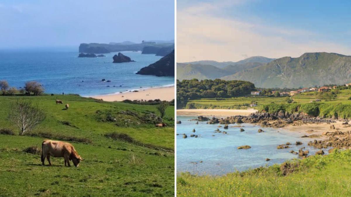 Playa de Toranda, en Llanes