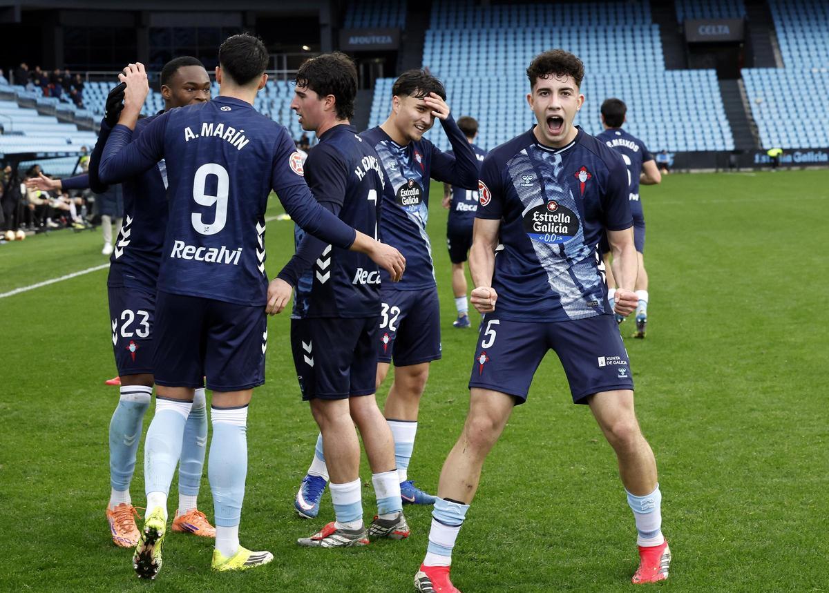 Remontada del Celta Fortuna ante el Avilés