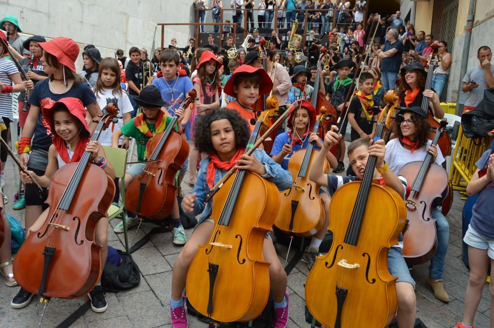 El projecte Superfilharmònics d''orquestres escolars aplega 300 músics en un concert inèdit