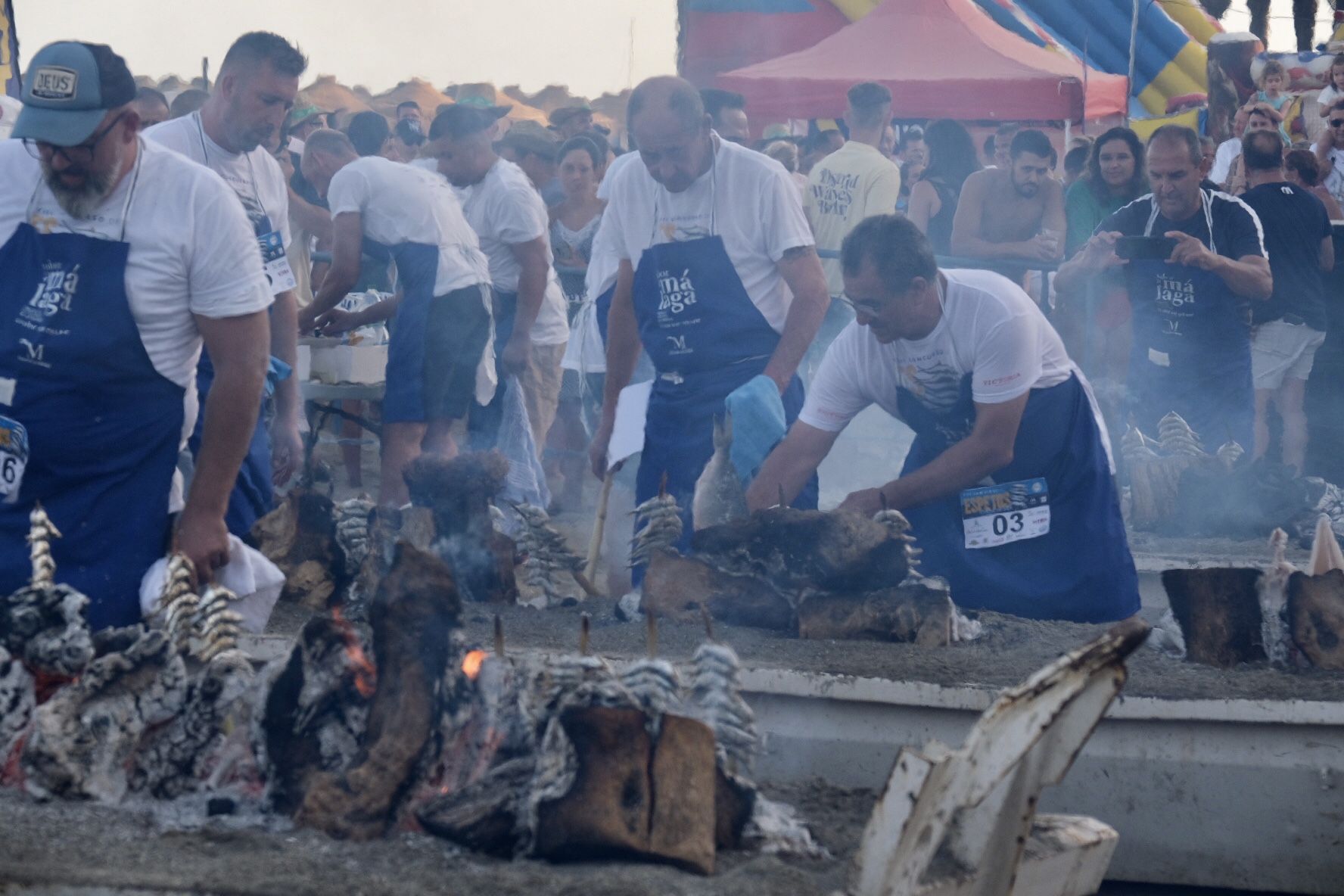 El concurso de espeteros de la Costa del Sol, en imágenes