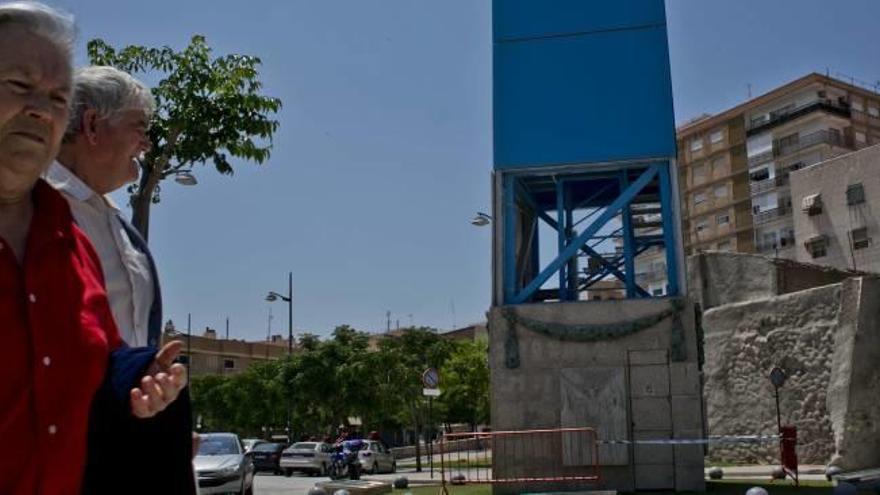 El monumento perdió dos piezas el pasado fin de semana debido a un acto vandálico.