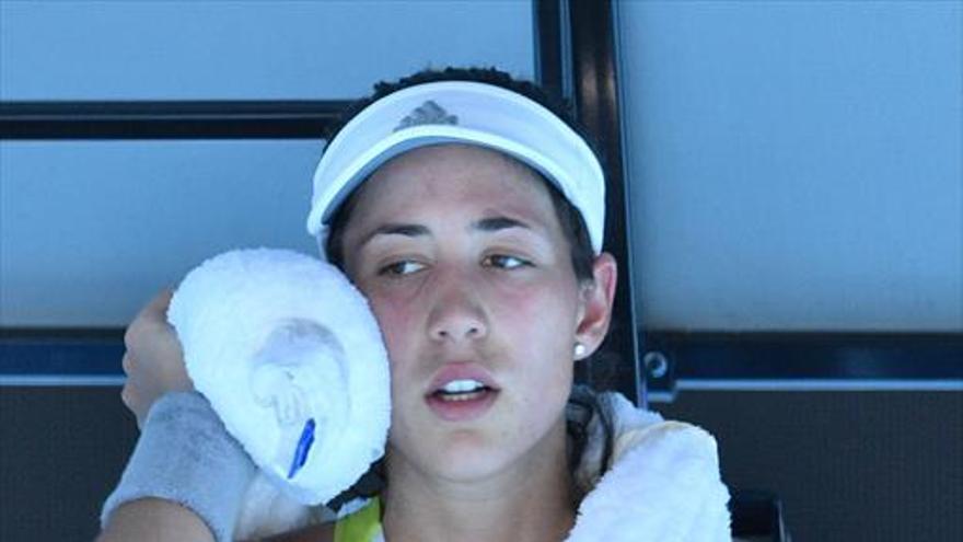 Colosal batacazo de Muguruza en segunda ronda en Melbourne