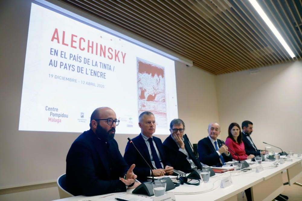 Exposición "Alechinsky en el País de la Tinta".