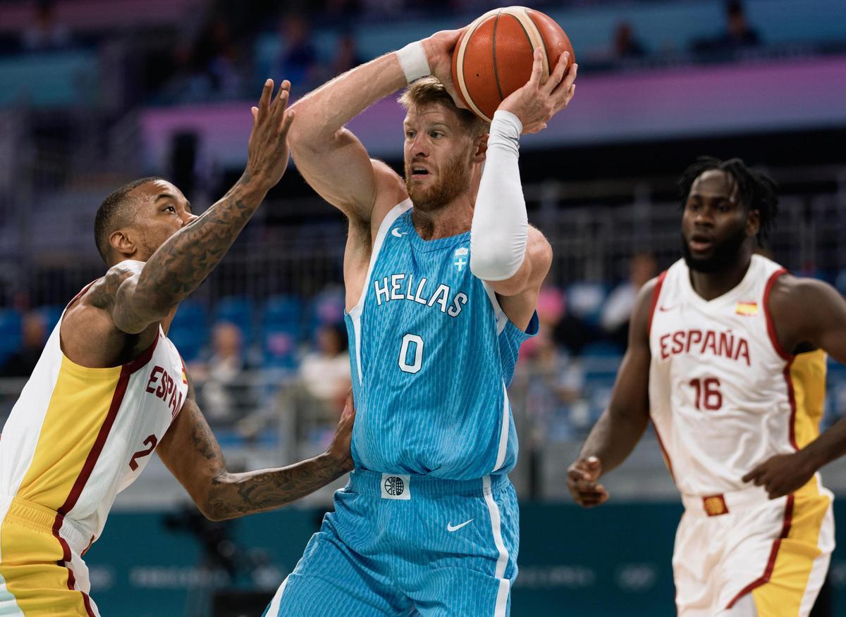Baloncesto en los Juegos Olímpicos: España - Grecia, en imágenes.