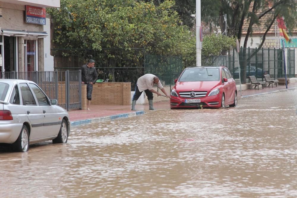 Inundaciones en Los Alcázares