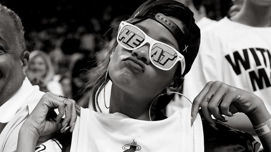 Rihanna, pasión por el baloncesto