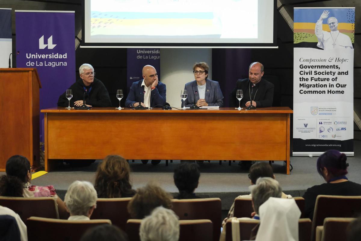 Iglesia, universidades y ONG, juntos por un giro humanista en la gestión de la migración La Laguna Iglesia, universidades y ONG, juntos por un giro humanista en la gestión de la migración La Laguna