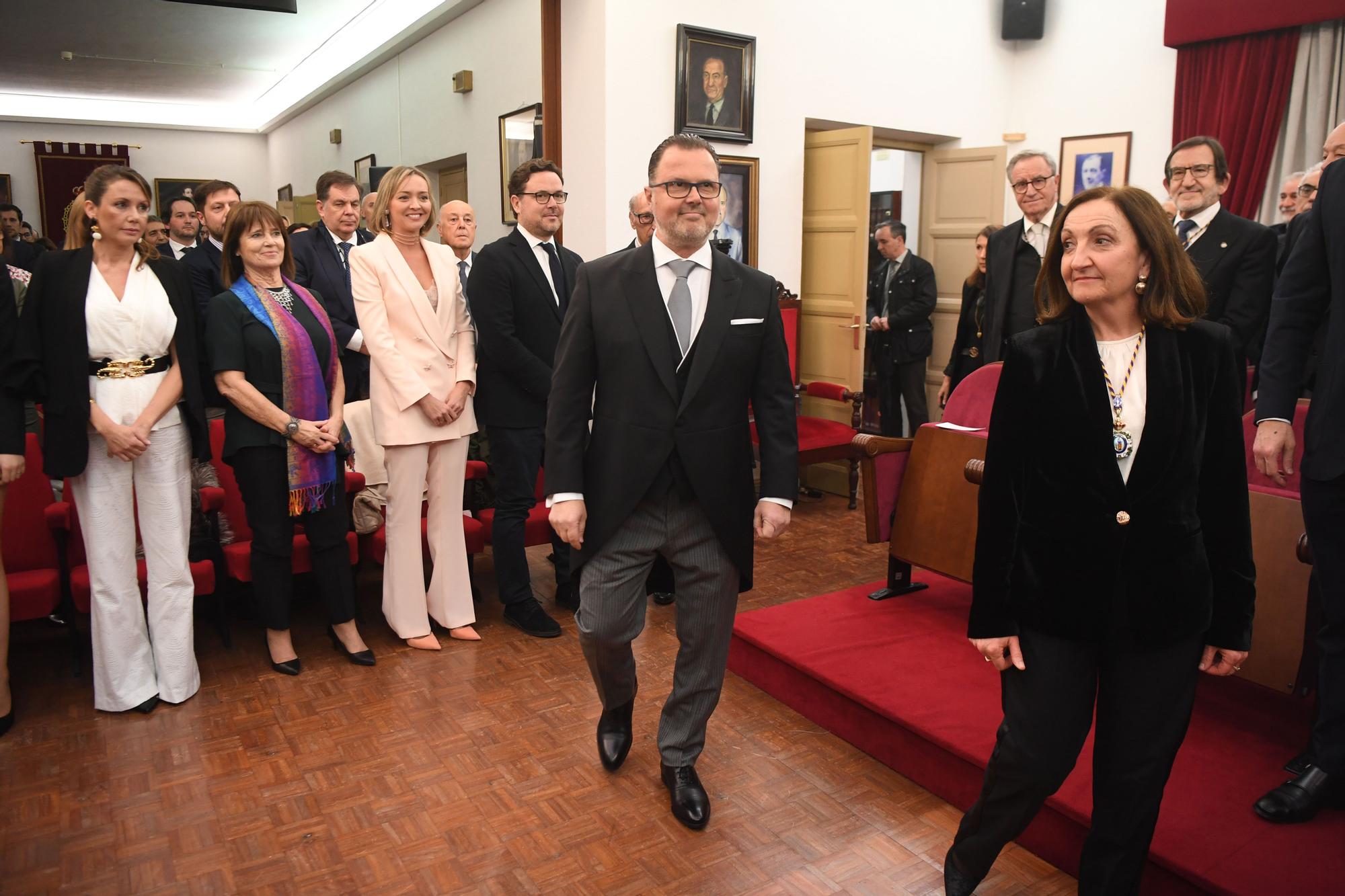 Ingreso de Federico Martinón en la Real Academia de Medicina de Galicia