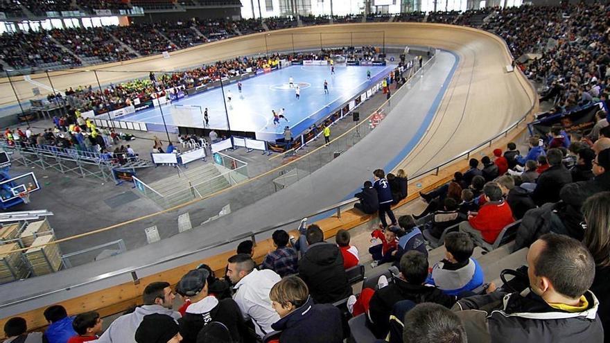 Imagen del velódromo cuando el Mallorca Palma Futsal jugaba sus partidos allí.