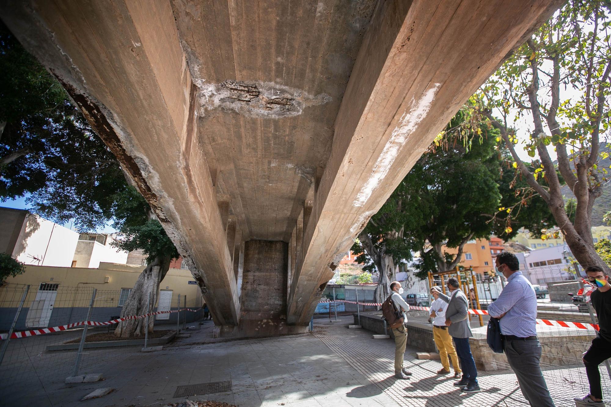 Reunión con los vecinos de Anaga para informar sobre la situación del Puente de San Andrés