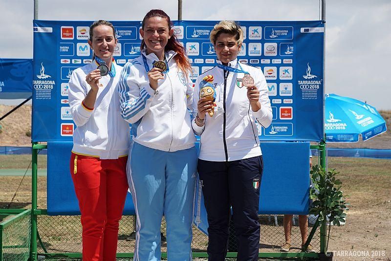 Fátima Gálvez plata en los Juegos del Mediterráneo