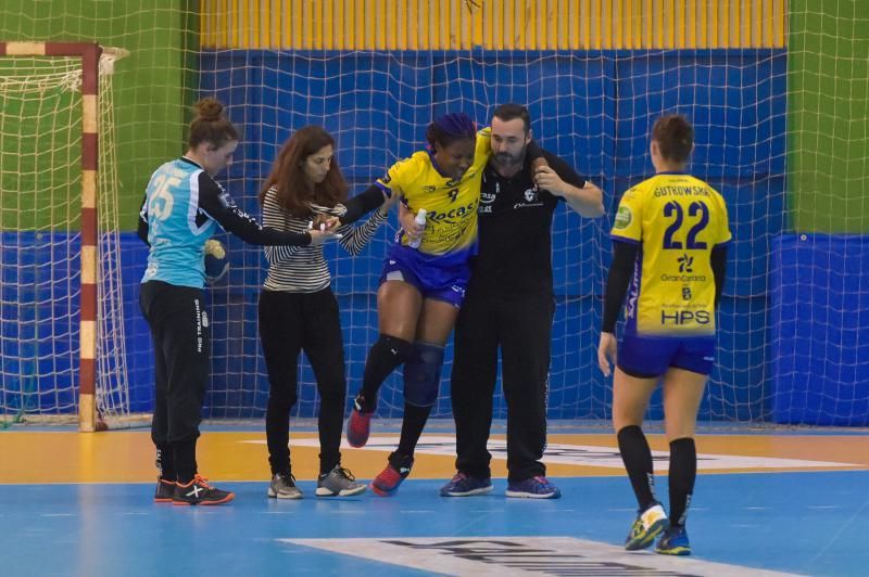 25-01-2020 TELDE. Balonmano femenino: Rocasa # Granollers  | 25/01/2020 | Fotógrafo: Andrés Cruz