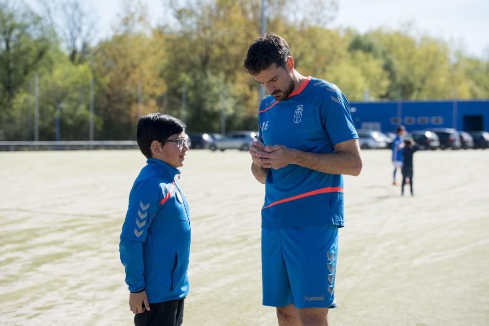 Entrenamiento del Real Oviedo